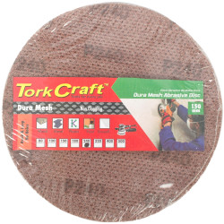 DURA MESH ABR. DISC 150MM HOOK & LOOP 240GRIT 3PC FOR SANDER POLISHER