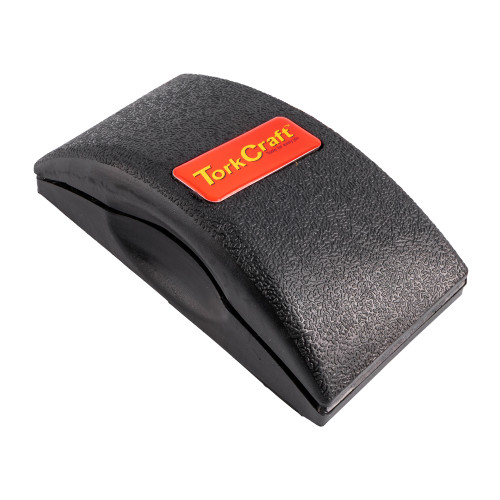 Sanding Block Ergonomic 122 X 66 For Hand Use Black