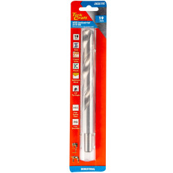 DRILL HSS 19.0MM 135DEG 1/CARD REDUCED SHANK INDUSTRIAL BIT