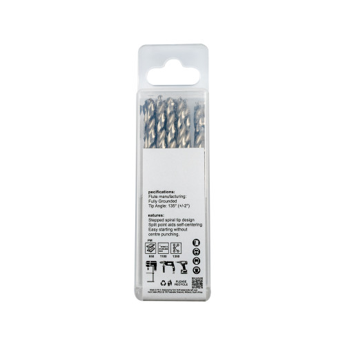 Precision-max Step Point 3.5mm Hss Drill 10 Pack