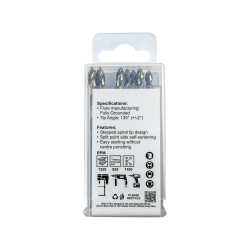 Precision-max Step . 4.5mm Hss Drill 10 Pack