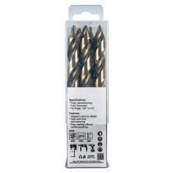 PRECISION-MAX STEP POINT 13.0MM HSS DRIL 5 PACK