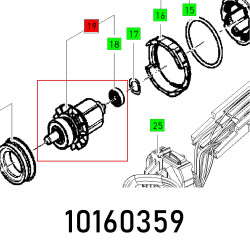 ROTOR OSC 18 ET-BG