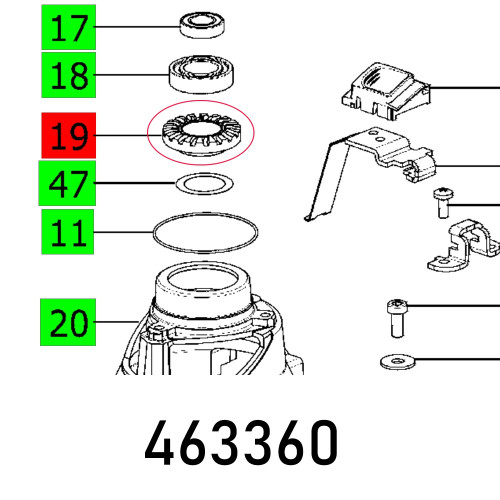 RING GEAR RO 125 EQ RING GEAR RO 125 EQ