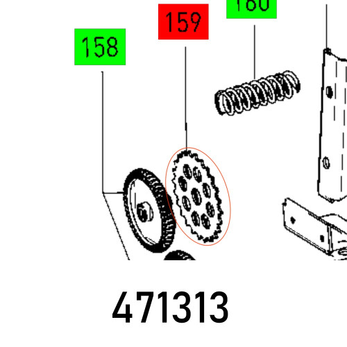 ADJ. WHEEL KS 120 EB ADJ. WHEEL KS 120 EB