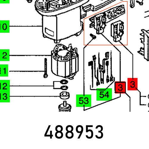 SWITCH CARD OF 1000 EB 230V SWITCH CARD OF 1000 EB 230V