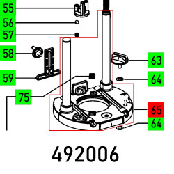 BASE PLATE OF 1400 EBQ