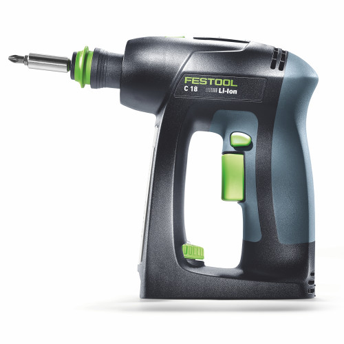 Festool C 18-basic 18v Cordless Drill In Systainer With C-shape Handle