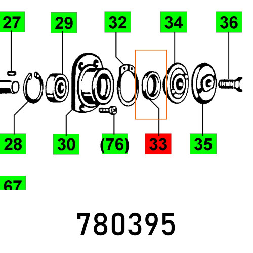 SEAL 30X42X6 DF SEAL 30X42X6 DF