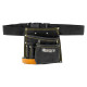 Small Prof Black.leather Tool Belt 5 Pocket