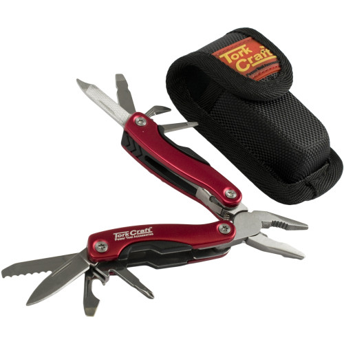 MULTITOOL RED MINI WITH NYLON POUCH MULTITOOL RED MINI WITH NYLON POUCH