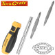 6 IN 1 SCREWDRIVER & 5MT MEASURING TAPE