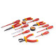 14PC S/DRIVER (PH/SL) & HAND TOOLS SET ELECTRICIANS INSULATED VDE 14PC S/DRIVER (PH/SL) & HAND TOOLS SET ELECTRICIANS INSULATED VDE