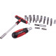29PC RATCHETING SCREWDRIVER & T-HANDLE TOOL SET 29PC RATCHETING SCREWDRIVER & T-HANDLE TOOL SET