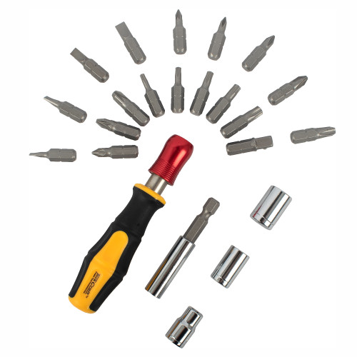 S/driver Insert & Socket Bit Set 23pc With Bit Holder