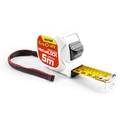 MEASURING TAPE M/LOCK 5M X 25MM PLASTIC CASING