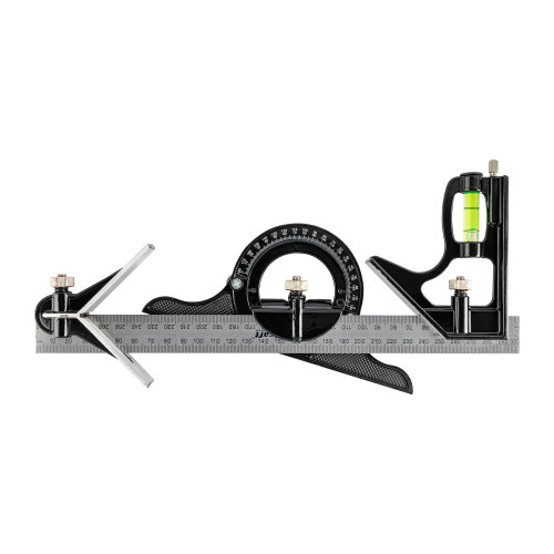 Combination Square & Protractor 3pc Set