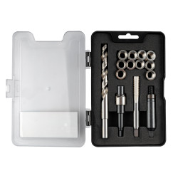 Thread Repair Kit 14pc M12 X 1.75 X 16.2mm Flange Insert