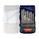 PRECISION-MAX STEP POINT 19PCE DRILL SET 1-10MM X 0.5MM PRECISION-MAX STEP POINT 19PCE DRILL SET 1-10MM X 0.5MM
