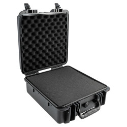Hard Case 430x370x215mm Od With Foam Black Water & Dust Proof (333517)