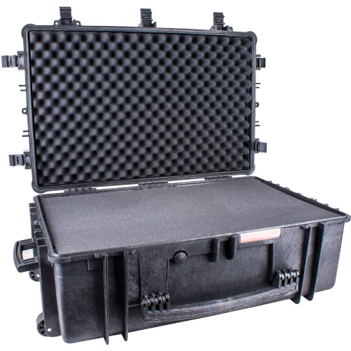 HARD CASE 865X565X340MM OD WITH FOAM BLACK WATER & DUST PROOF 764830 HARD CASE 865X565X340MM OD WITH FOAM BLACK WATER & DUST PROOF 764830