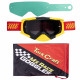 Tork Craft Mx Race Goggles Red & Yellow Adult