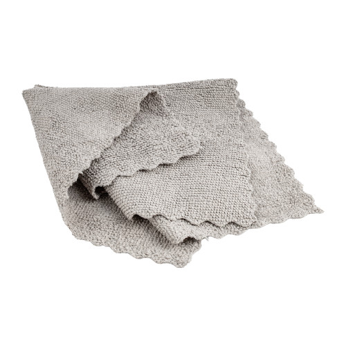 Microfibre Cloth Disp. Grey 300mm X 300mm 180gsm 25pc T/box
