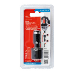 ADAPTOR 1/2'F SQ X 1/4'F HEX  60MM MAG IMPACT WRENCH RATCHET SOCKET