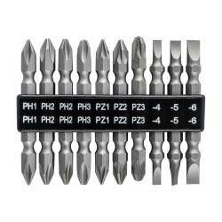 S/d Dbl.end Set Ph/pz/sl 10pce