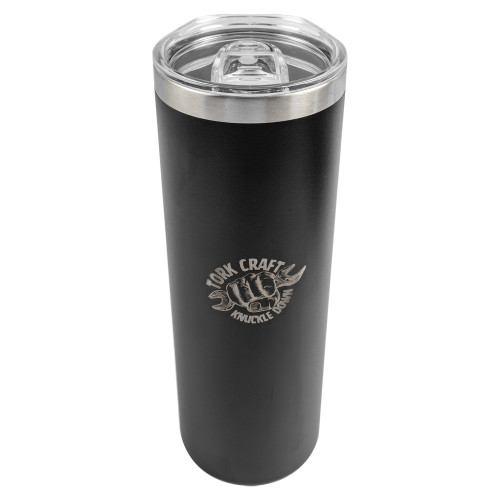 TORK CRAFT STAINLESS STEEL SKINNY TUMBLER C/W STRAW BLACK TORK CRAFT STAINLESS STEEL SKINNY TUMBLER C/W STRAW BLACK