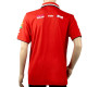 Vermont Mens Golf Shirt Red Large