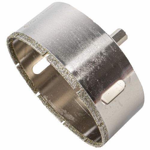 DIAMOND CORE BIT 100MM FOR TILES HEX SHANK DIAMOND CORE BIT 100MM FOR TILES HEX SHANK