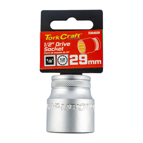 Socket 29mm X 41.8mm 1/2" Drive Crv 12 Point