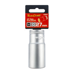 Socket 27mm 1/2" Dr Deep Socket Crv 12 .