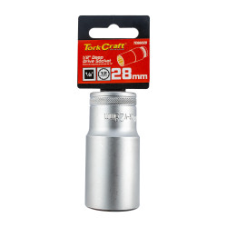 Socket 28mm 1/2" Dr Deep Socket Crv 12 .