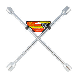 Wheel Spanner 4 Way 17/19/21/23mm 16" (400mm)