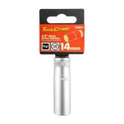 Deep Socket 3/8"dr 14mm 12pt Crv