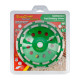 Dia. Cup Wheel 180mm X 22.23mm Dbl Row Cold Pressed Contractor