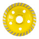Dia. Cup Wheel 100mm X 22.23mm Turbo Cold Pressed Economy