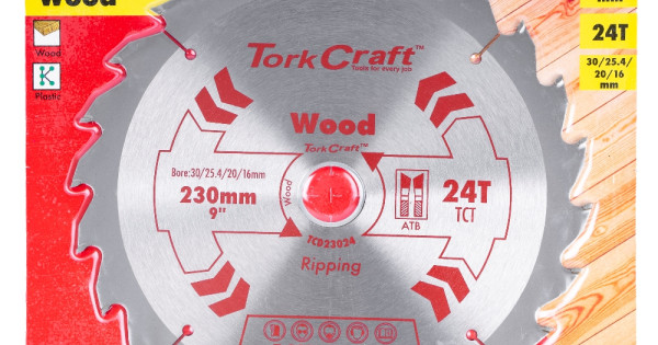 BLADE TCT 230 X 24T 30/1/20/16 GENERAL PURPOSE RIP