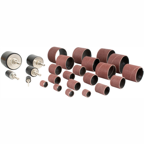 DRUM SANDER KIT 25PC 15-50MM IN BLISTER DRUM SANDER KIT 25PC 15-50MM IN BLISTER