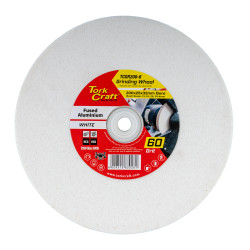 Grinding Wheel 200x25x32mm Bore Fine 60gr W/bushes For B/g White