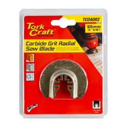 Quick Change Carbide Grit Radial Saw Blade 65mm(2-9/16")