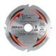 Pcd Saw Blade 185mm X 4t X 30/20/16mm Fibre Cem. Mdf Chipboard