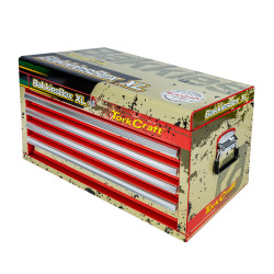 Top Tool Box 254pc 4 Drawer 660x310x380mm Pro Tool Box Bakkies Xl