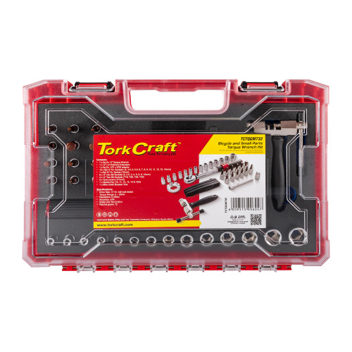 34pcs Bike Repair Torque Wrench Se