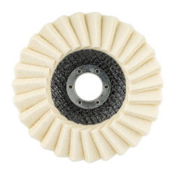 Flap Disc Wool Felt 115mm X 22.23mm Tcfd Polishing