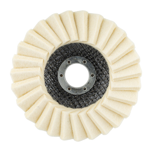 Flap Disc Wool Felt 115mm X 22.23mm Tcfd Polishing