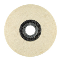 Felt Disc Wool Smooth 115mm X 22.23mm Tcfd Polishing