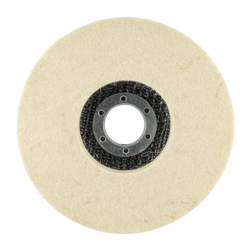 Felt Disc Wool Smooth 115mm X 22.23mm Tcfd Polishing